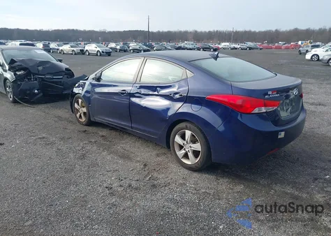 2013 Hyundai Elantra Gls z USA, uszkodzony, nr VIN 5NPDH4AE4DH431526